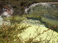 Waiotapu Devils Bath, Rotorua, NZ