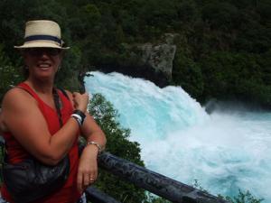 Huka Falls, between Rotorua and Taupo, NZ