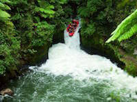 Kaituna white water rafting for an adrenalin rush.
