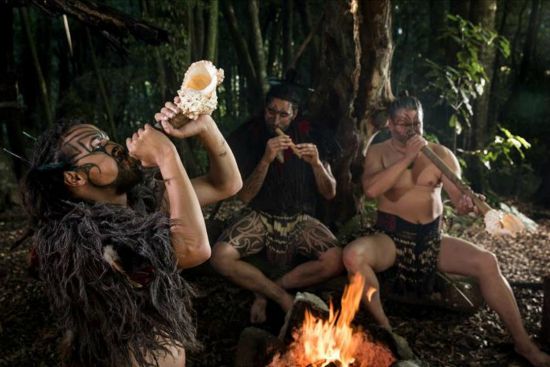 Tamaki Māori Village musical demonstration