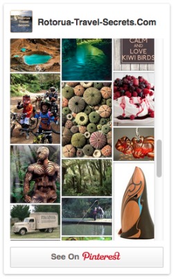 Rotorua Travel Secrets Pinterest Board Screenshot