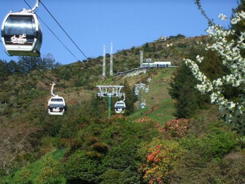 Skyline Rotorua Gondola - View from carpark.