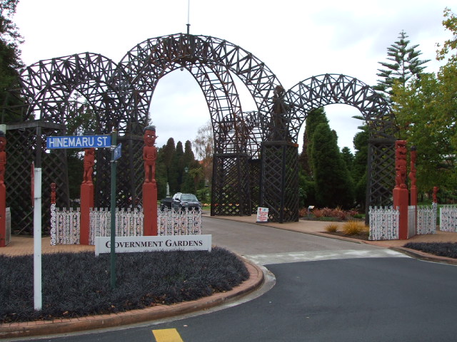 Prince's Arch & Gateway at Government Gardens, Rotorua, NZ