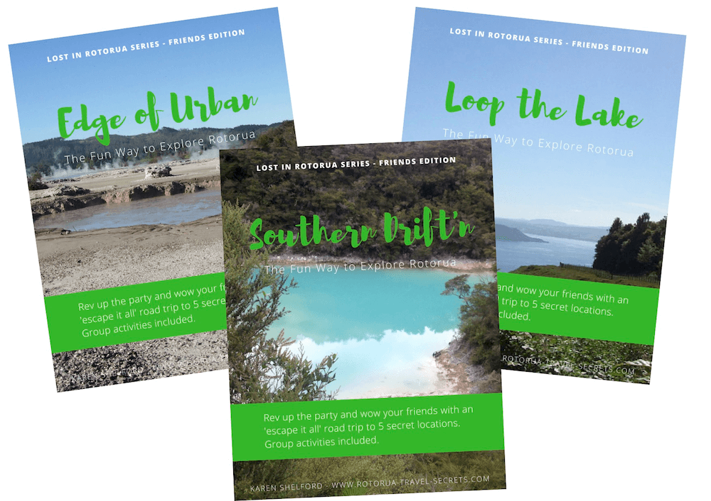 Self-drive Ebook Tour Guide Bundle for Friends to Explore in and around Rotorua.