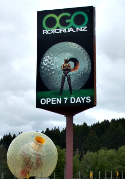 Ogo Rotorua sign