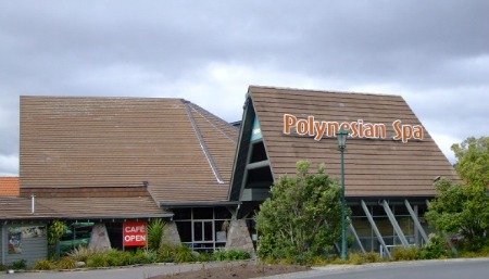 Polynesian Spa building, Rotorua, NZ