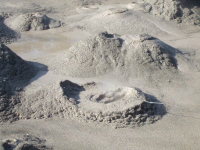 Rotorua mud pools at Te Puia Thermal Reserve