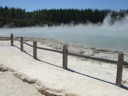 Champagne Pool at Waiotapu, Rotorua, NZ