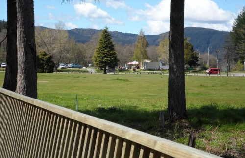 Waipa mountain bike carpark, Rotorua, NZ