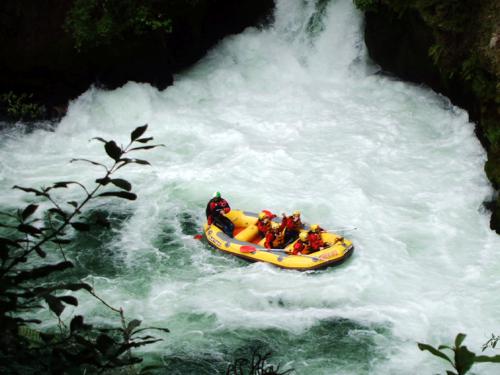 Whitewater rafting, Rotorua, NZ